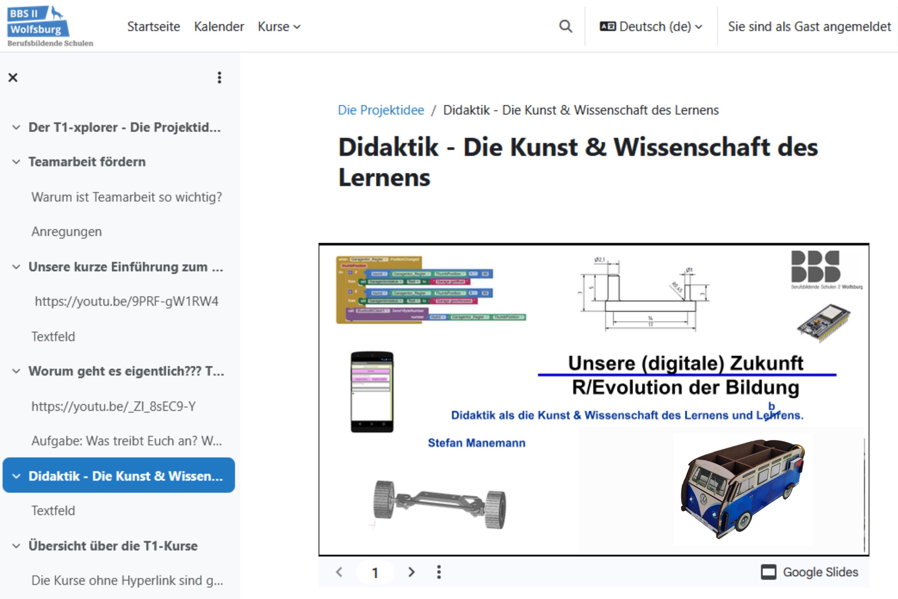 Online-Lernkurs Vorschau